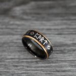 Til Valhalla Ring, Vikings Ring, Runes Ring, Nordic Ring, Norsemen Ring, Nordic Runes Ring