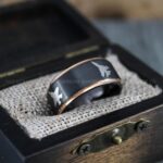 Fighter Aircraft Ring, Army Ring, Military Ring, Airforce Ring, Military Jewelry, Black Wedding Band, His Wedding Band, Fighter Jet Wedding