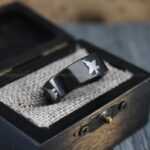 Fighter Aircraft Ring, Army Ring, Military Ring, Airforce Ring, Military Jewelry, Black Wedding Band, His Wedding Band, Fighter Jet Wedding