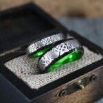 Aztec Rings, Aztec Jewelry, Aztec Wedding Bands, Mayan Aztec Rings, Mayan Wedding Bands, Mayan Jewelry, Tribal Wedding Rings, Tribal Jewelry - Image 3