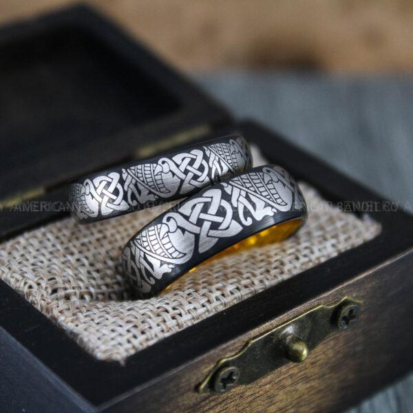 Aztec Rings, Aztec Jewelry, Aztec Wedding Bands, Mayan Aztec Rings, Mayan Wedding Bands, Mayan Jewelry, Tribal Wedding Rings, Tribal Jewelry
