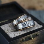 Aztec Rings, Aztec Jewelry, Aztec Wedding Bands, Mayan Aztec Rings, Mayan Wedding Bands, Mayan Jewelry, Tribal Wedding Rings, Tribal Jewelry - Image 3
