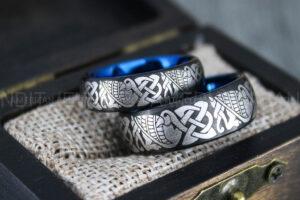 Aztec Rings, Aztec Jewelry, Aztec Wedding Bands, Mayan Aztec Rings, Mayan Wedding Bands, Mayan Jewelry, Tribal Wedding Rings, Tribal Jewelry