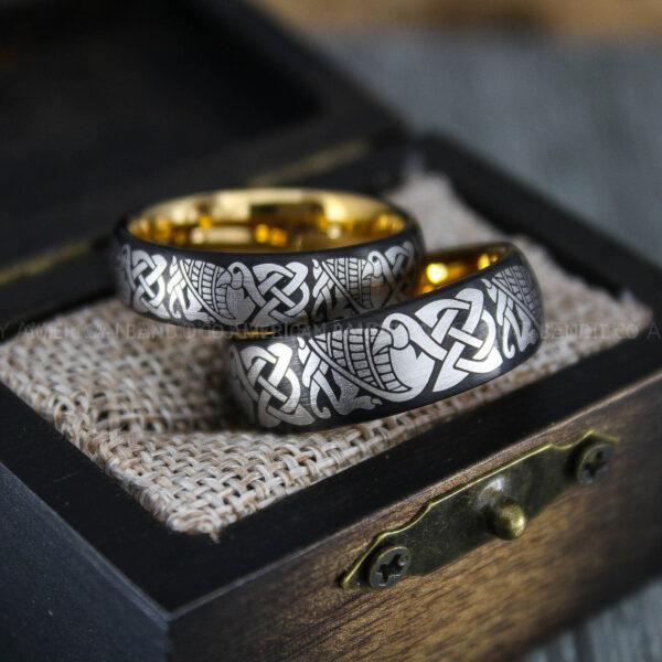 IMG_1417 Aztec Rings, Aztec Jewelry, Aztec Wedding Bands, Mayan Aztec Rings, Mayan Wedding Bands, Mayan Jewelry, Tribal Wedding Rings, Tribal Jewelry