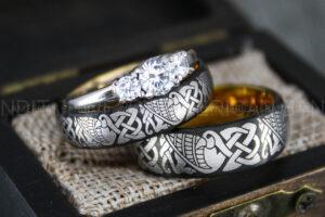 Aztec Rings, Aztec Jewelry, Aztec Wedding Bands, Mayan Aztec Rings, Mayan Wedding Bands, Mayan Jewelry, Tribal Wedding Rings, Tribal Jewelry