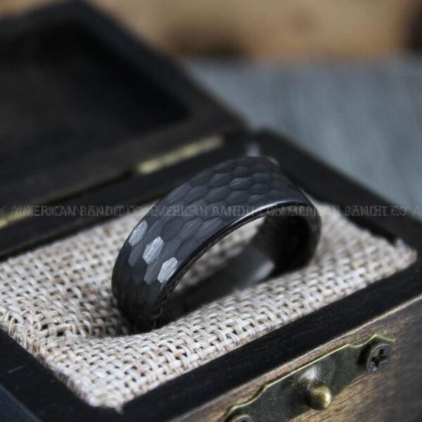 IMG_1483 Hammered Rings, Black Wedding Rings, Black Wedding Bands, Couple Rings, Couple Wedding Bands, Couple Wedding Rings, Matching Couple Rings